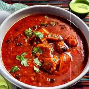Chicken Red Indian Soup