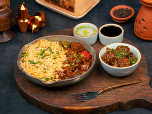 Chinese Combo With Chicken Fried Rice