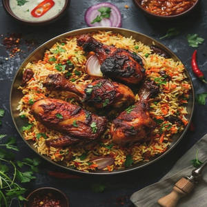 Chicken Malai Tikka Biryani