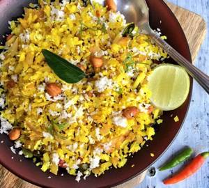 Spicy Mix Veg Poha