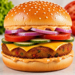 Crispy Cheese Burger