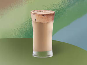 Tall Cold Coffee with Chocolate Protein Foam