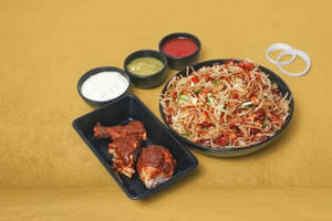 Chicken Noodles Qtr + Grill Chicken Mini