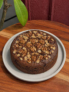 No Added Sugar Date And Walnut Cake
