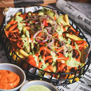 Chicken Tawa Kebab Fries