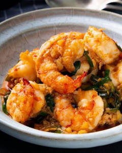 Sizzling Butter Garlic Prawns