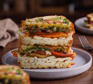 Pepper Paneer Sandwich