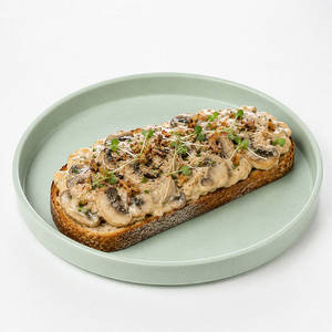 Alfredo Mushroom Toast
