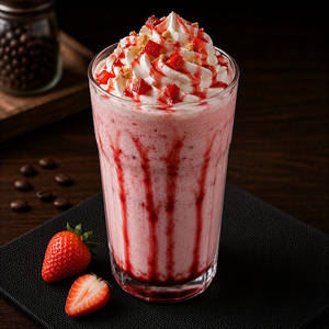 Strawberry Cream Cheese Frappe
