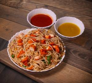 Chicken noodles