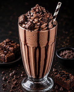 Choco Brownie Milkshake