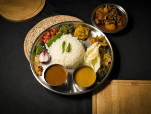 Mutton thali