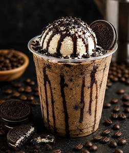 Oreo Cold Coffee With Ice Cream