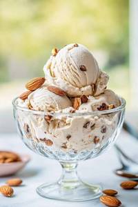 Dry fruits ice cream