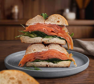 Smoked Salmon Bagel
