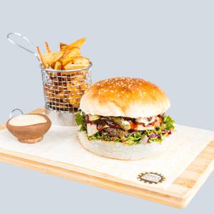 Beef Double Cheddar Bbq