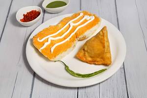 Peri Peri Samosa Pav