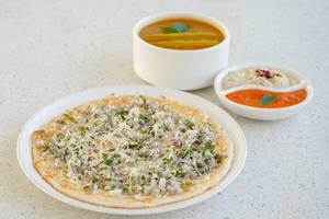 Cheese Onion Uttappa