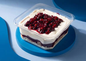 Very Berry Kalakand Cheesecake