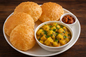 Aloo Puri Meal