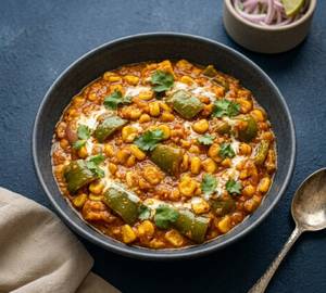 Corn Capsicum Masala