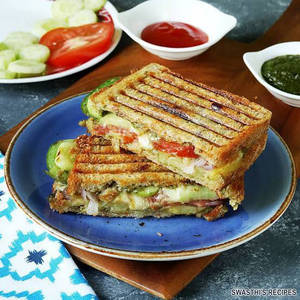 Veg Cheese Grill Sandwich