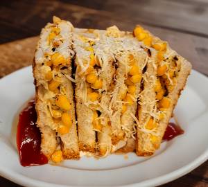 Corn cheese sandwich