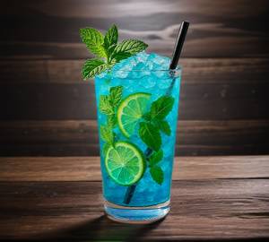 Blue Curacao Mojito (Mini)