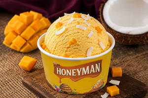 Mango Ice Cream Scoop
