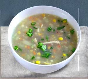 Chicken sweet corn soup
