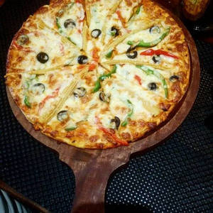 Baby Corn Pizza