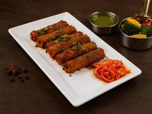 Tawa Masala Mutton Seekh Kebab [6 Pieces]