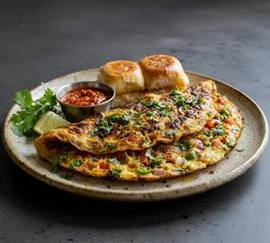 Classic Masala Omelette