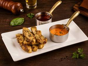 Barbeque Chicken Finger with Romesco
