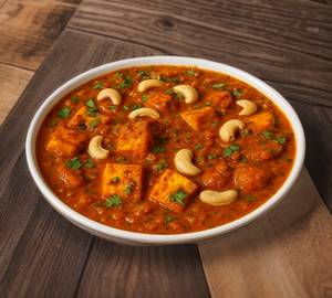 Spicy kaju paneer masala