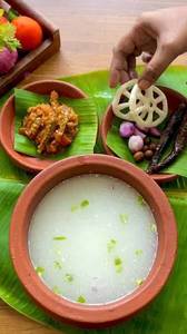 Manpanai palaiya kanchi with karuvadu thokku