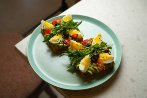 Avocado & Soft Egg Toast