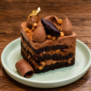 Chocolate Salted Caramel Praline Pastry