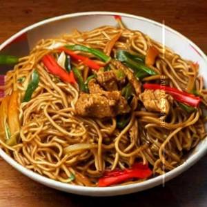 Chicken malysian noodles