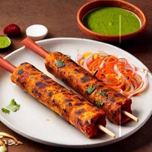 Paneer Seekh Kebab