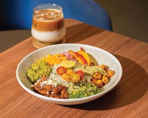 Paprika Paneer, Rice & Beans Bowl