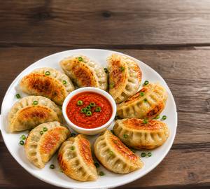Veg Pan Fried Momos