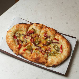 Hot Honey Chilli Garlic Bread