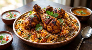 Tangdi Masala Biryani
