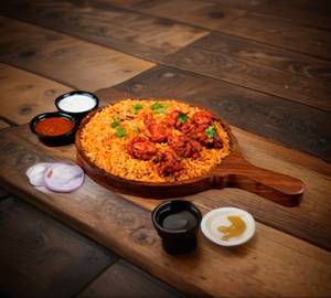 Hydrabadi Chicken Tikka Biryani (Basmati Rice  )