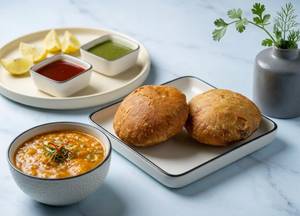 Khasta Kachori (2 Pcs) With Aloo Ki Subzi
