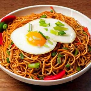 Egg schezwan noodles