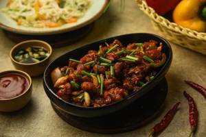 Burnt Chilli Garlic Mushroom