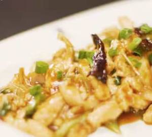 Stir Fried Sliced Chicken with Bok Choy