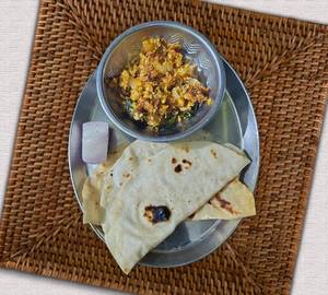 Egg Burji With Chapati